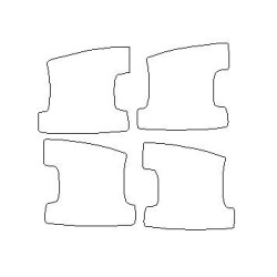 Ταιριάζει στο Mercedes GL X166 πριν το FL που προορίζεται για την προστασία των λαβών (2012-2015)