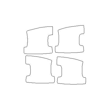 Ταιριάζει στο Mercedes GL X166 πριν το FL που προορίζεται για την προστασία των λαβών (2012-2015)