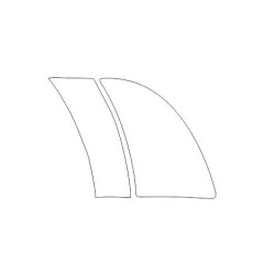 Mercedes GL - trieda X164 ochranná fólia na zadné dvere blatník koleso (2006-2012)