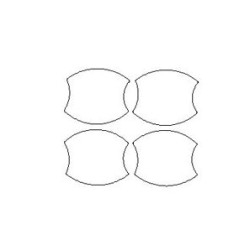 Volkswagen Tiguan I 1 vypichnuté ochranné fólie pod madlá (2007-2015)