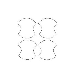 Προστατευτικά αυτοκινήτων Mini One / Cooper III F56 5D για τις λαβές (2014-2024)