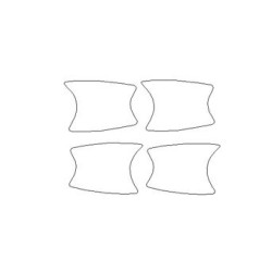 Mercedes E-Klasse W213 beschermende folies voor deurklinken (2016-2023)