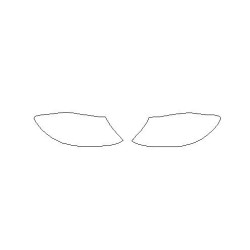 Mercedes E-Class W213 προφυλακτικά φωτιστικών σωμάτων / μπροστινές λάμπες προστατευτικά μεμβράνες...