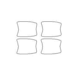 Μεμβράνες προστασίας για τις λαβές Mercedes C-Class W205 (2014-2021)