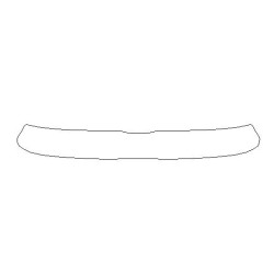 Προστατευτική μεμβράνη προφυλάξεως πίσω προφυλακτήρα Dacia Logan II mk2 2 MCV (2012-2020)