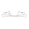 AUDI S8 D4 foran FL front bumper beskyttelsesfilm (2010-2013)