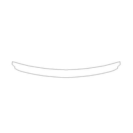 BMW X5 E70 zadný nárazník ochranná fólia (2006-2013)