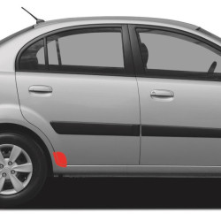 KIA RIO II (2) DE προστατευτικά φύλλα πίσω φτερό και πόρτα (2005-2011)
