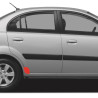KIA RIO II (2) DE blatník a zadné dvere ochranné fólie (2005-2011)