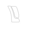 KIA SOUL I rear fender and door protection films (2009-2013)