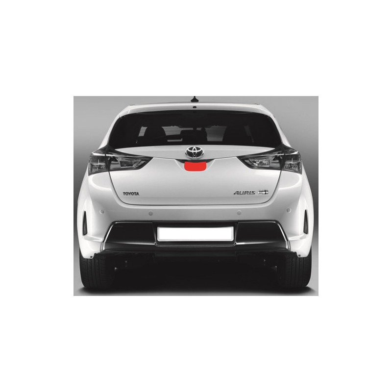 Toyota Auris II hatchback skyddsfilm för bakre luckans handtag (2012-2018).