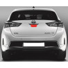Toyota Auris II hatchback hátsó csomagtartó ajtó kilincs védőfólia (2012-2018)