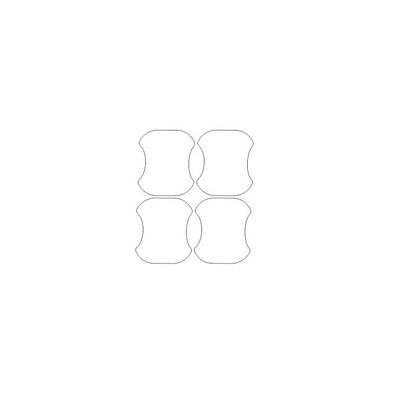 SUZUKI SPLASH / OPEL AGILA B skyddsfilm för dörrhandtag (2008-2014).