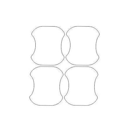 SUZUKI SPLASH / OPEL AGILA B védőfóliák kilincsek alá (2008-2014)