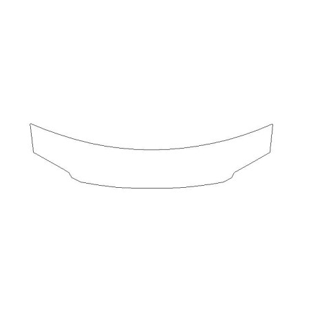 VW PASSAT B5 FL beskyttelsesfilm til motorhjelm (Clear BRA) (2000-2005)