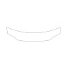 VW PASSAT B5 FL beschermende folie voor de motorkap (Clear BRA) (2000-2005)