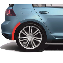 VW GOLF VII FL (7fl) ön arka çamurluklara koruyucu film (2017-2020)