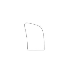 Toyota Auris I 3D ochranná fólia zadný blatník (2007-2012)