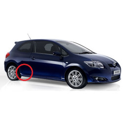 Toyota Auris I 3D védőfólia hátsó sárvédőre (2007-2012)