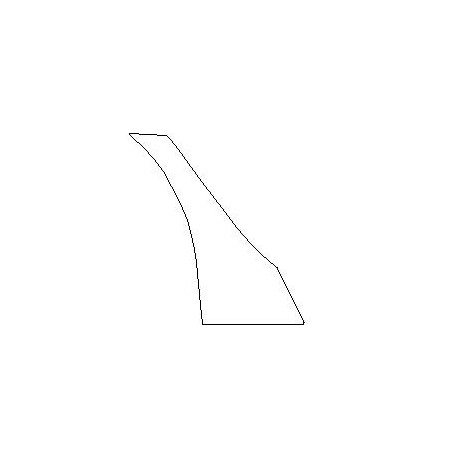 MAZDA 6 III (3) GJ hátsó sárvédővédelem (2012-)