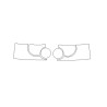 2006-2010) ARKA USTAN RENK LAND ROVER III (3) L322_HEADLIGHTS/GLASS PROTECTIVE FILM (2006-2010)