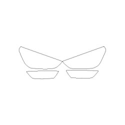 FORD GALAXY III foran FL forlygter beskyttelsesfilm (2006-2010)