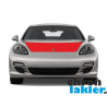 Porsche Panamera folia ochronna na maskę (Clear BRA) 3M VentureShield