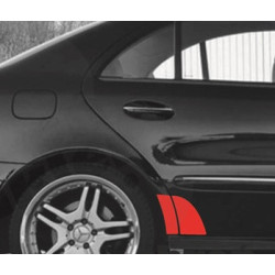 MERCEDES E-sarja W211 lokasuojien / takaovien suojakalvot (2002-2009)