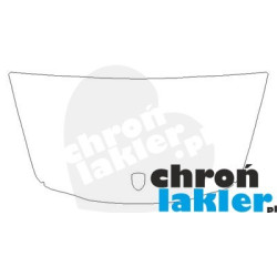 Porsche Panamera folia ochronna na maskę (Clear BRA) 3M VentureShield