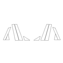 Audi A6 S6 C8 SEDAN koruma filmleri B C piano (2018-2025)