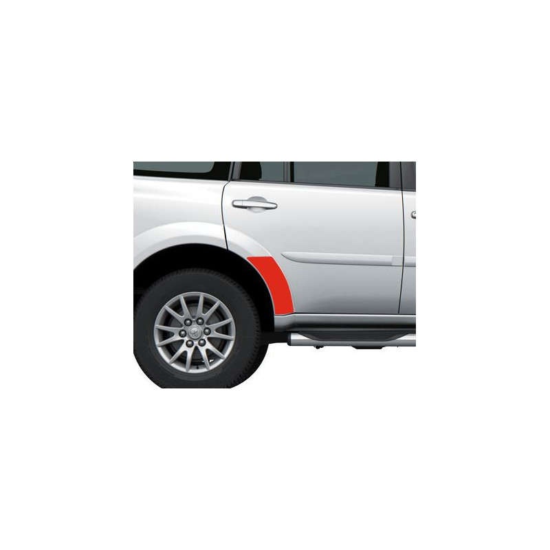 MITSUBISHI PAJERO SPORT II (2) zadní ochranné fólie blatníků/dveří (2012-2016)