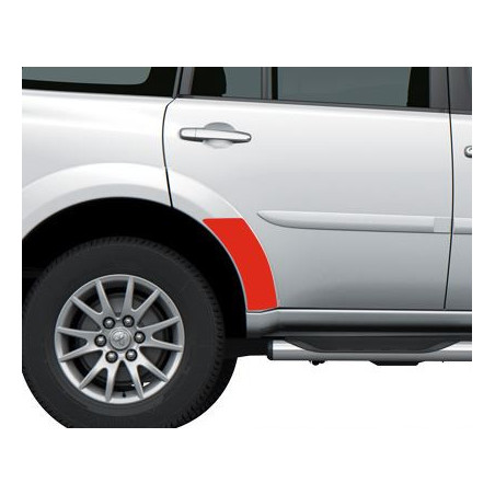 Beschermfolie Achterspatbord / Achterdeur Mitsubishi Pajero Sport II (2) (2012-2016)