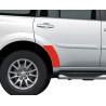 MITSUBISHI PAJERO SPORT II (2) zadní ochranné fólie blatníků/dveří (2012-2016)