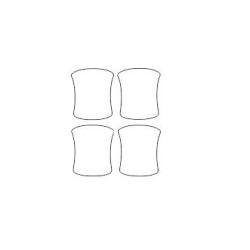 Volvo V60 I omistettu kahvan suojakalvo (2010-2018)