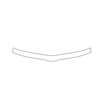 Opel Astra J 4 IV GTC OPC hatchback rear bumper protective film (2011-2018)