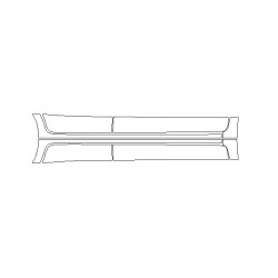 KIA RIO III (3) UB προστατευτική μεμβράνη για πατάκια και πόρτες (2011-2017)