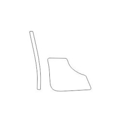 Protetores de tela traseiros da porta e do para-lamas Toyota Sienna XL30 (2010-2020)