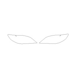 Toyota Sienna XL30 fólia reflektor védelem (2010-2020)