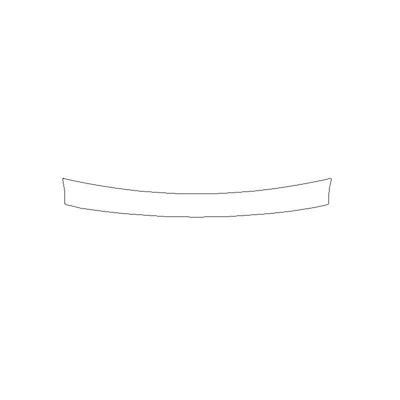 Pellicola protettiva paraurti posteriore Toyota Auris II (2) Touring Sports (TS, station wagon) (2012-2018)