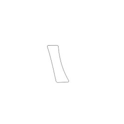 Nissan Navara III spatbord / achterbumper beschermfolie (2005-2014)
