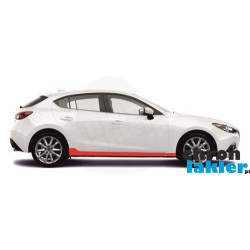 Mazda 3 folie ochronne / folia ochronna na progi