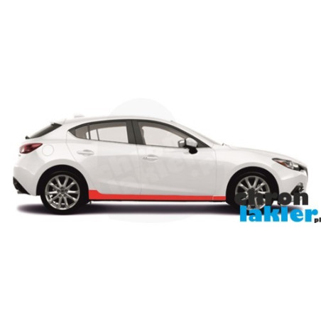 Mazda 3 folie ochronne / folia ochronna na progi