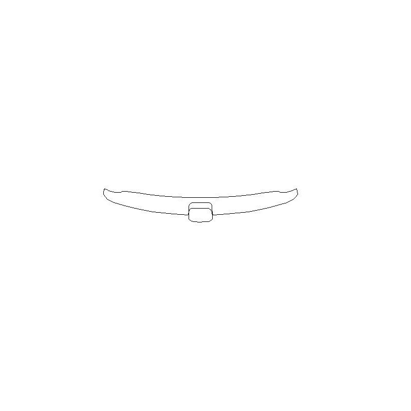 Achterbumper beschermfolie voor Citroen C3 DS3 II (2009-2016)