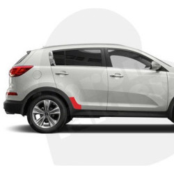 KIA SPORTAGE III ochranné fólie blatník / zadné dvere (2010-2015)
