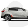 Ochranné fólie zadních blatníků/dveří KIA SPORTAGE III (2010-2015)