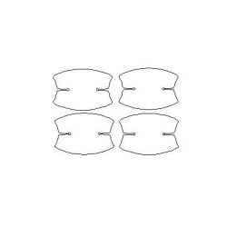 Beskyttelsesfilm til dørhåndtag til BMW X5 E70 (2006-2013)