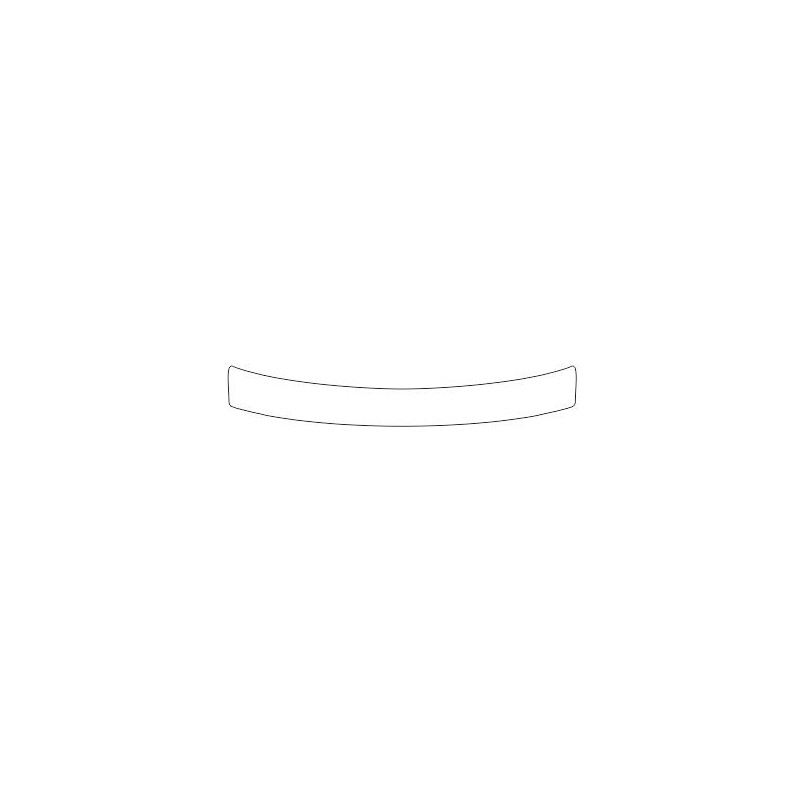 Seat Leon III (3) ST kombi zadný nárazník ochranná fólia (2013-2020)