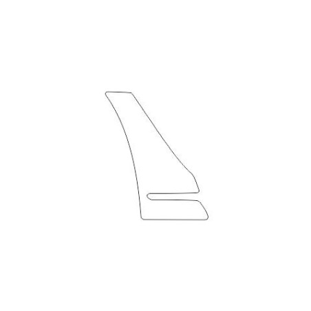 SEAT LEON III (3) 5D bakskjerm beskyttelsesfilm (2012-2020)