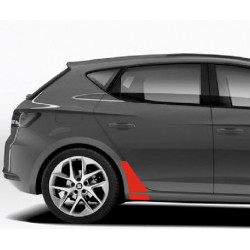 SEAT LEON III (3) 5D beskyttelsesfilm bagkofanger (2012-2020)