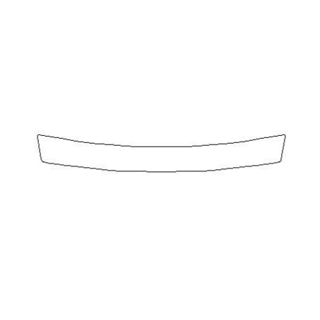 VW POLO V (5) 6R paraurti posteriore pellicola protettiva (2009-2017).